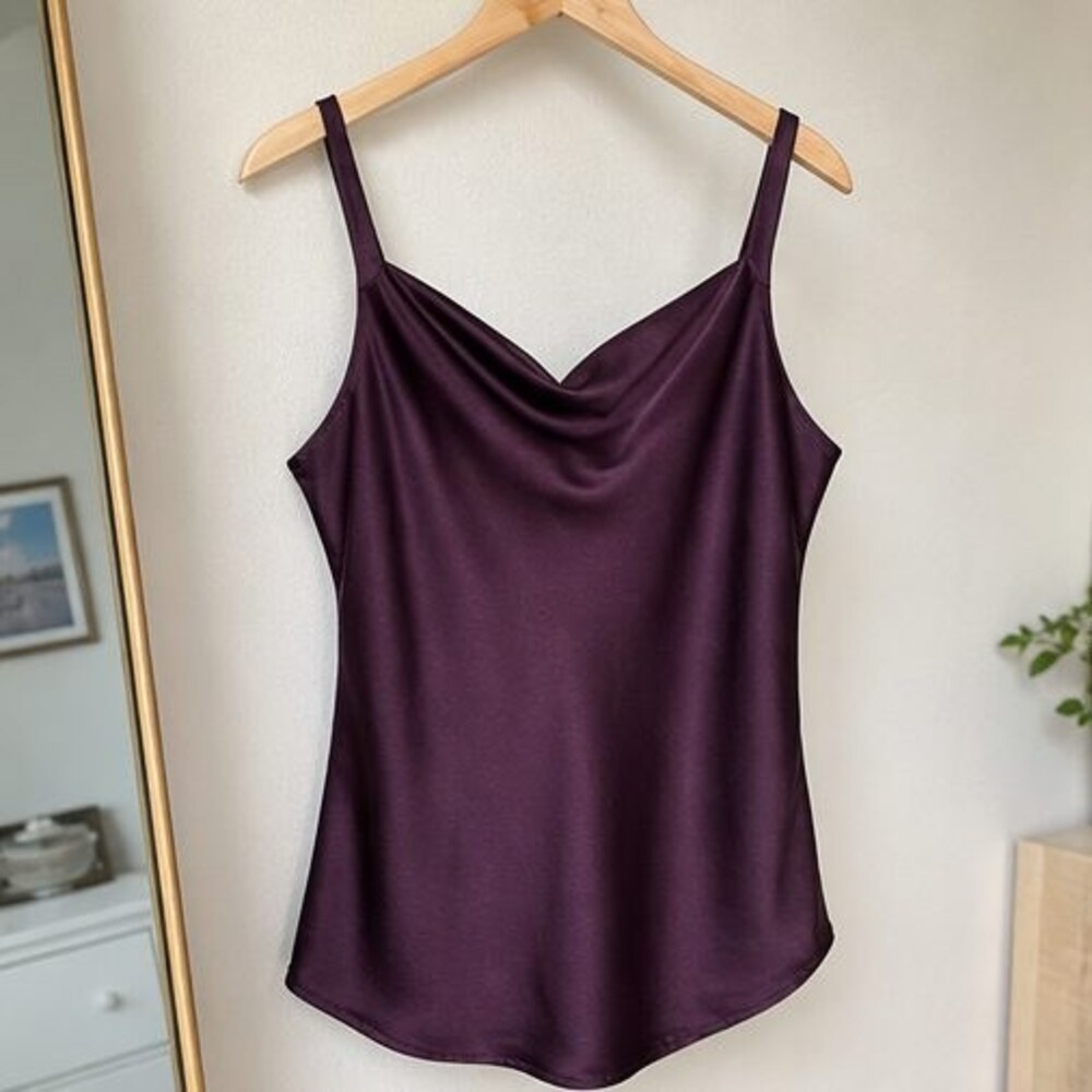 Charcoal V Neck Top